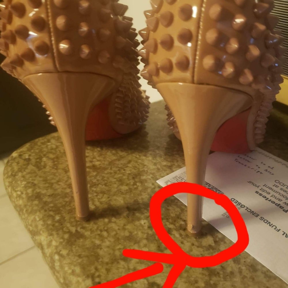Christian Louboutin Pigalle Spikes - Picture 6 of 6